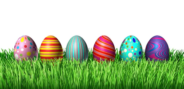 Huevos decorados — Foto de Stock