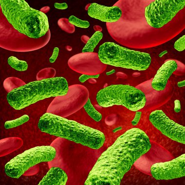 Bacteria Blood Infection clipart