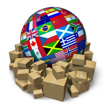 International Freight Transportation clipart