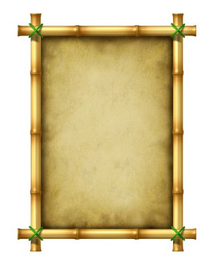 Bamboo Frame clipart