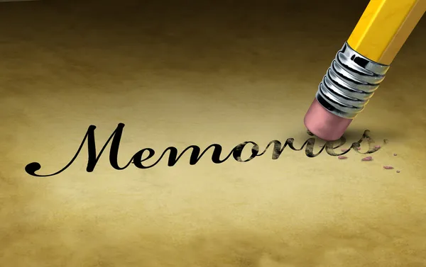 Втрата пам'яті — стокове фото