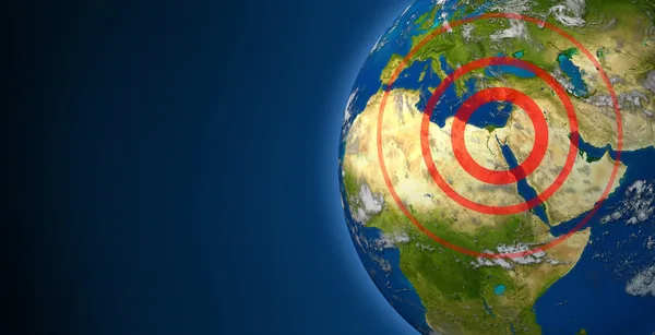 Levantamientos en Oriente Medio y Norte de África — Foto de Stock