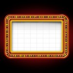 Movie Marquee Sign — Stock Photo © lightsource #9669240