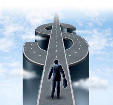 Road To Riches clipart