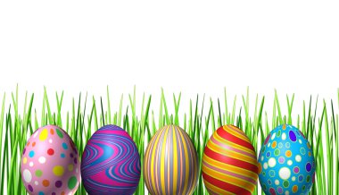 Easter holiday Eggs Decoration clipart