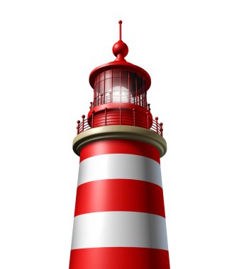 Lighthouse Close Up clipart