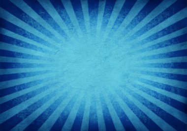 Retro Exploding Blue Background clipart