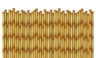 Bamboo Fence clipart
