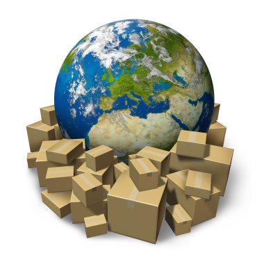 Europe-Package-Delivery clipart