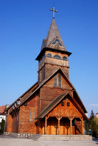Orthodox wooden church — Stock Photo, Image