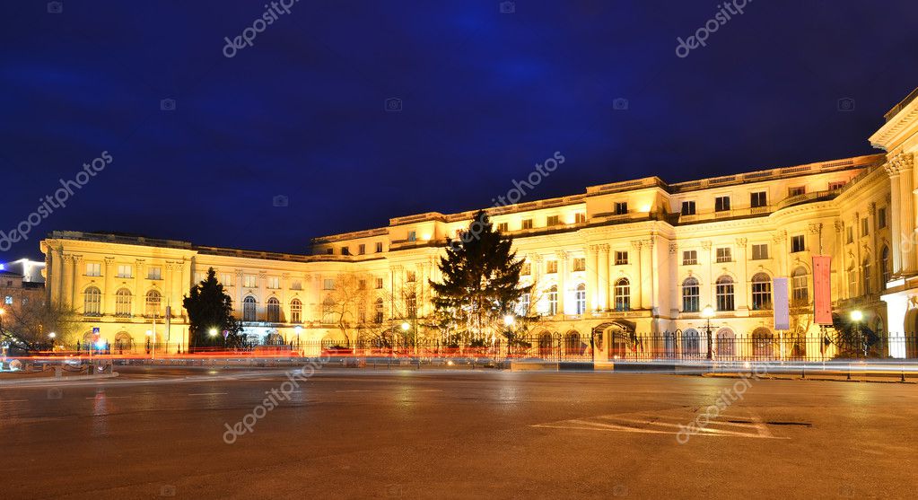 Royal Palace in Bucharest, Romania — Stock Photo © emicristea #8043776