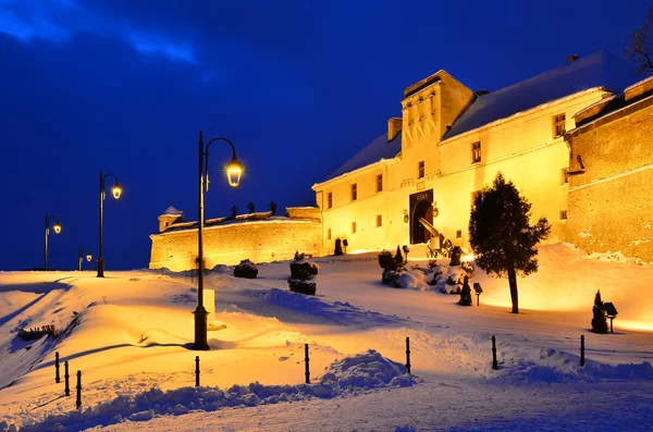 Brasov Zitadelle, mittelalterliche Festung in Rumänien — Stockfoto