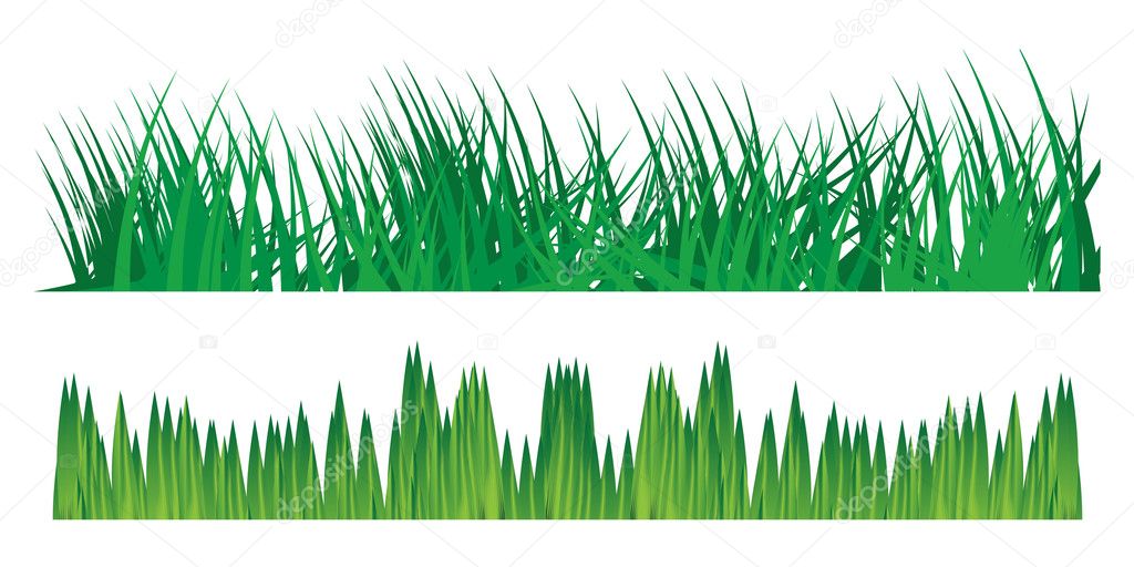 Grass vector backround, illustration — Stock Vector © emicristea #8756290