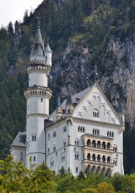 Neuschwanstein Castle in Bavaria, Germany clipart