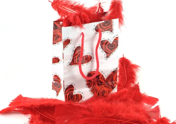 A valentine bag — Stock Photo, Image