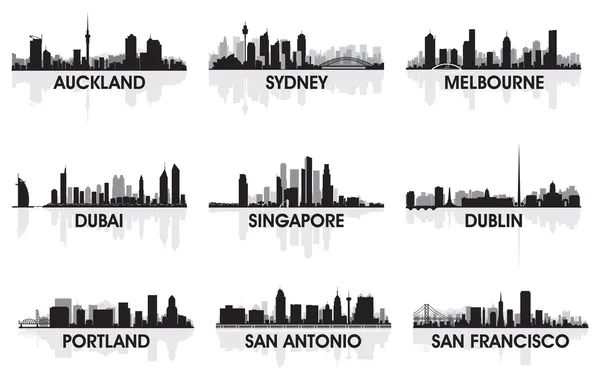 City Skyline Stock Illusztrációk