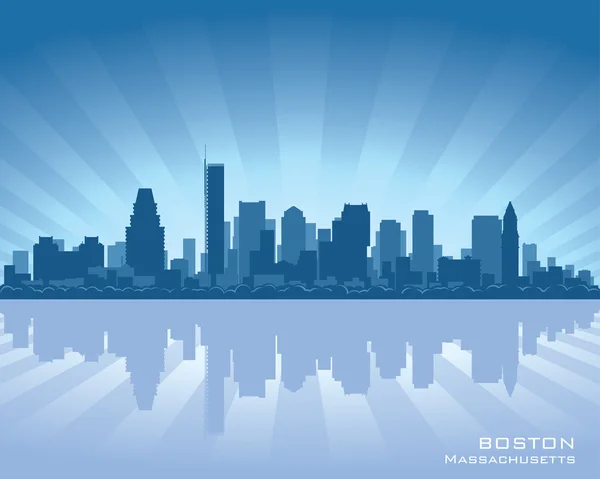 Panorama bostonu — Stockový vektor