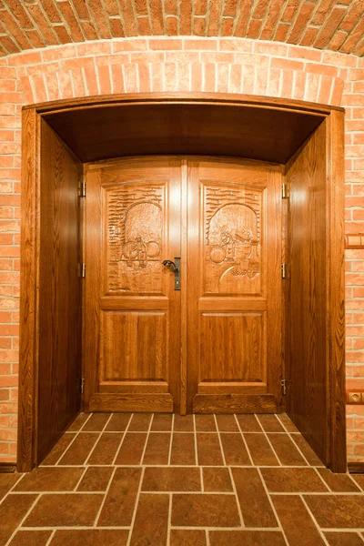 Wine Cellar's Door — Stock Photo, Image