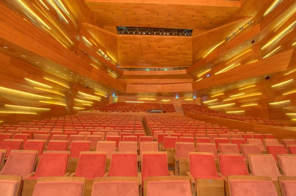 현대 콘서트 홀 내부 — 스톡 사진
