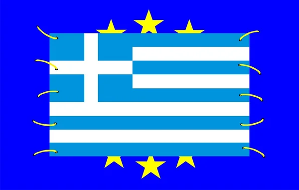 Греция и Европа — стоковое фото
