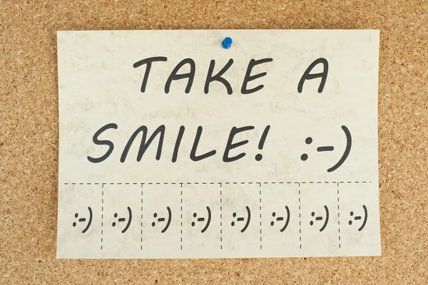 Take a smile — Stock Photo, Image