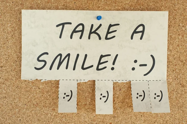 Take a smile — Stock Photo, Image