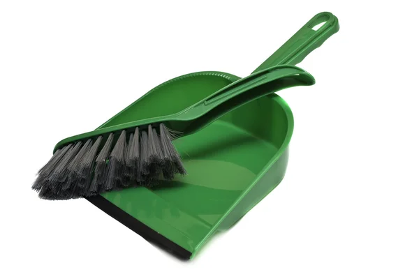 Βουρτσίστε και dustpan — Φωτογραφία Αρχείου