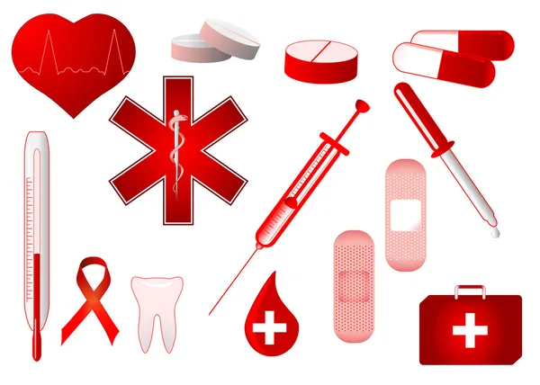 Medical icons collection — Stock Vector