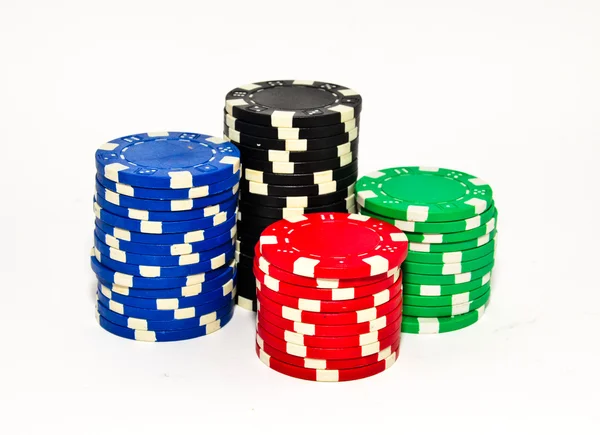 Fichas de póker Imagen De Stock