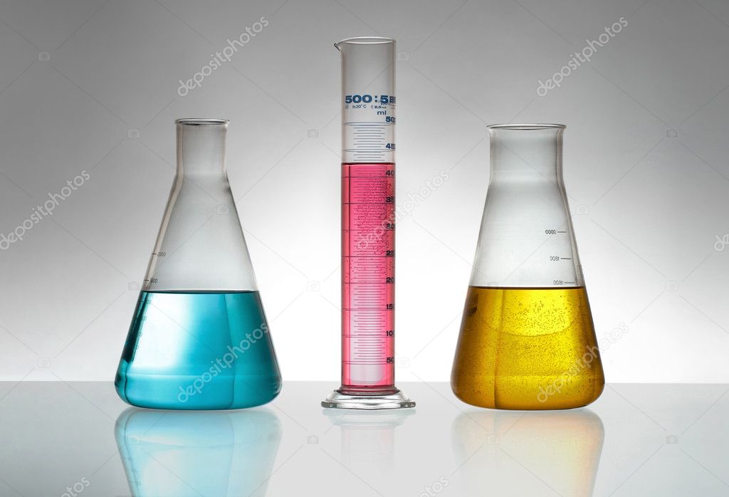 Glassware chemical laboratory