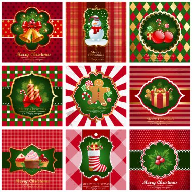 Christmas vintage backgrounds. clipart