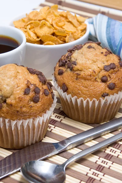 Snídaně muffiny — Stock fotografie