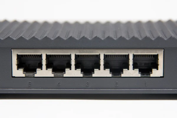 stock image Closeup back router