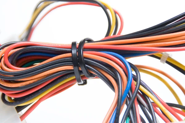 Cables eléctricos Fotos de stock libres de derechos
