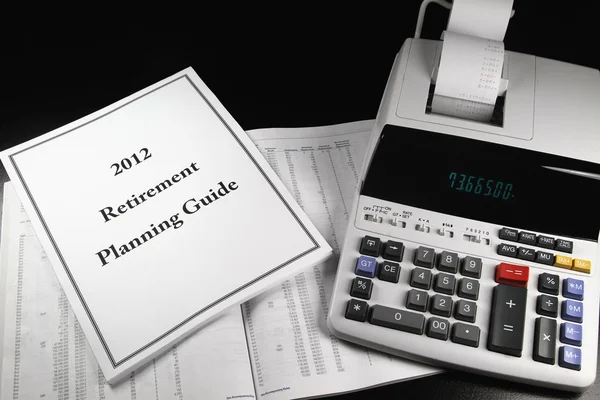 2012 nyugdíj-előtakarékosság Guide — Stock Fotó