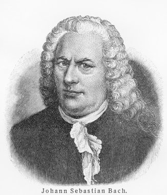 Johann Sebastian Bach clipart