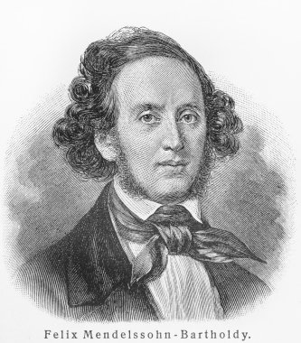 Felix Mendelssohn clipart