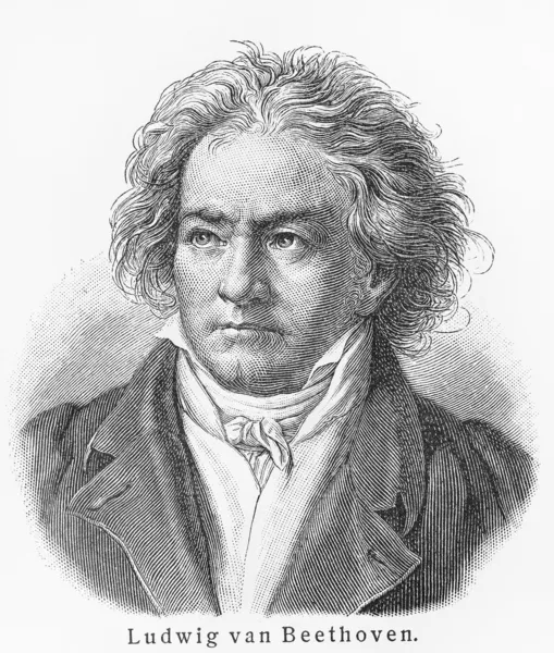 Ludwig van Beethoven lizenzfreie Stockbilder