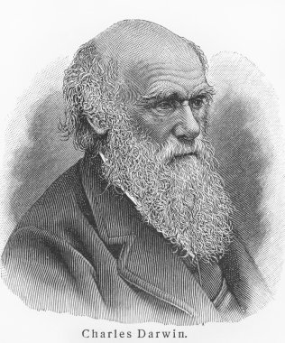Charles Darwin clipart