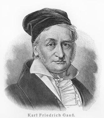 Carl Gauss clipart