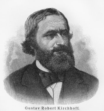 Gustav Kirchhoff clipart