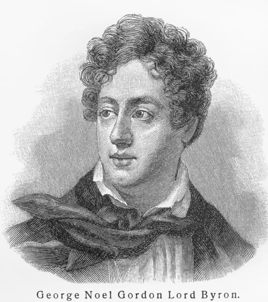 Lord Byron — Stock Photo, Image