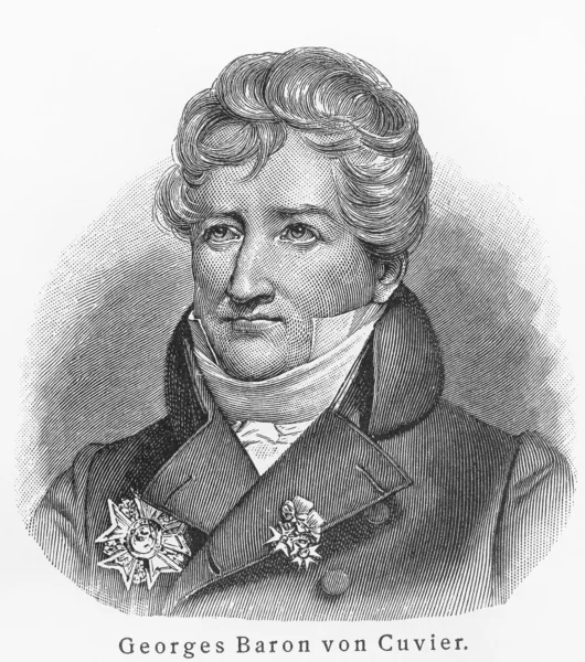 Baron Georges Cuvier — Zdjęcie stockowe