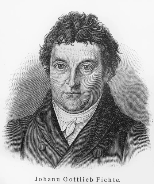 Johann Gottlieb Fichte — Stock Photo, Image