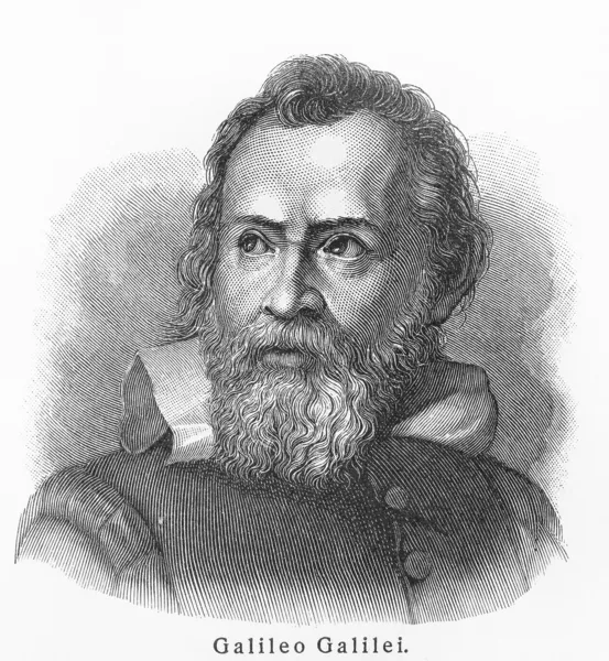 Галілео Галілея — стокове фото