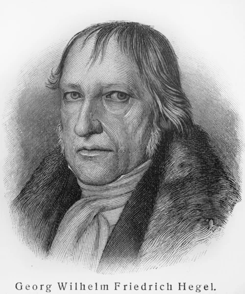 Гегель, Георг Вильгельм Фридрих — стоковое фото