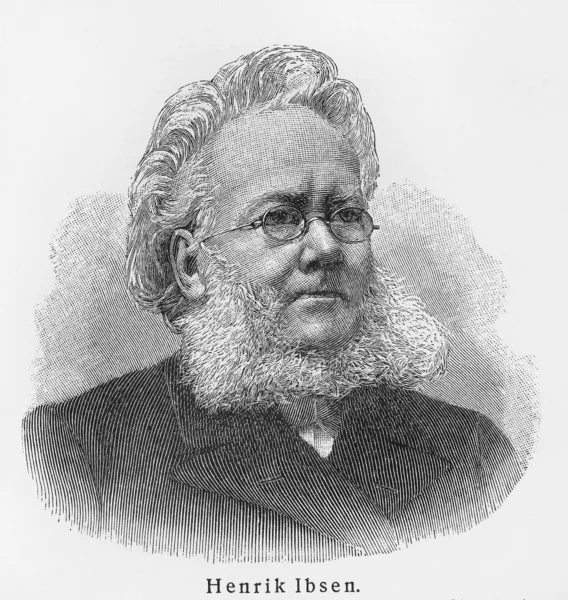 Henrik Ibsen — Fotografia de Stock