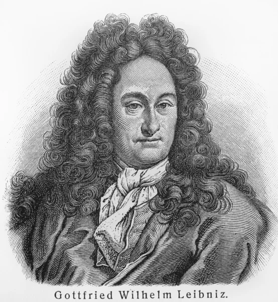 Gottfried Leibniz — Foto Stock