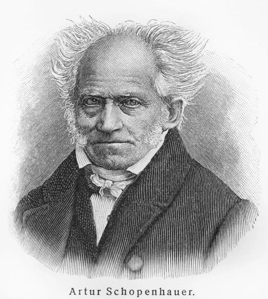 Arthur Schopenhauer — Stockfoto