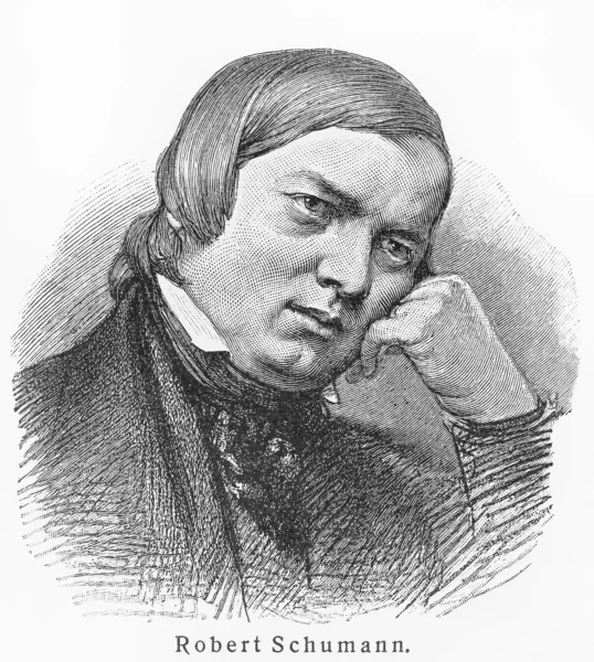 Robert Schumann — Stockfoto